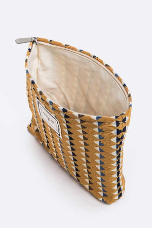 Crinkle Vintage Cosmetic Pouch