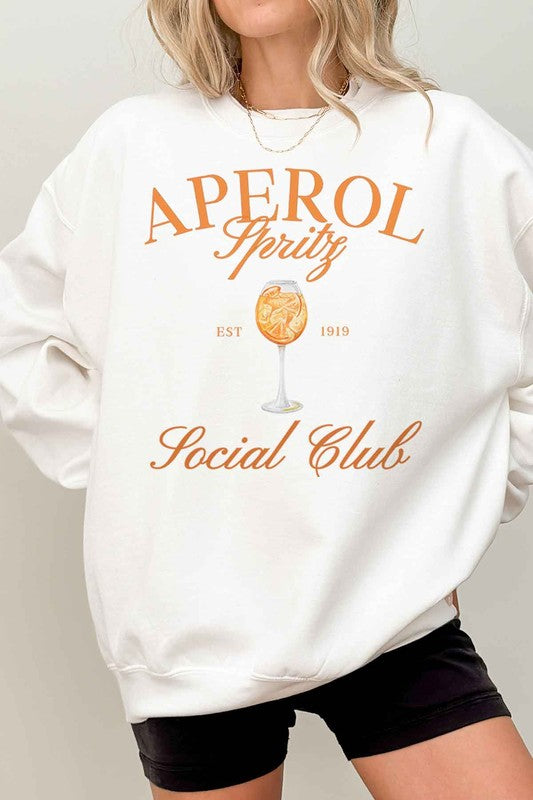 APEROL SPRITZ ME OVERSIZED SWEATSHIRT