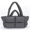 Quilted Puffer Tote Bag