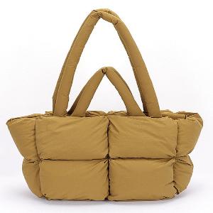 Quilted Puffer Tote Bag