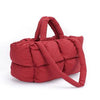 Quilted Puffer Tote Bag