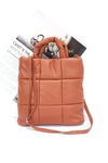 Soft Puffer Top Handle tote Bag