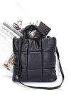 Soft Puffer Top Handle tote Bag