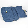 Cha Cha Quilted Denim Top Handle Bag