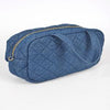 Cha Cha Quilted Denim Top Handle Bag