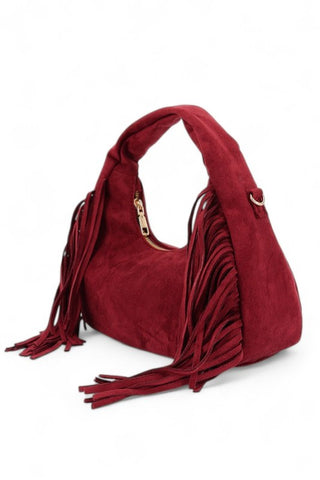 Weaved Top Handle City Clutch